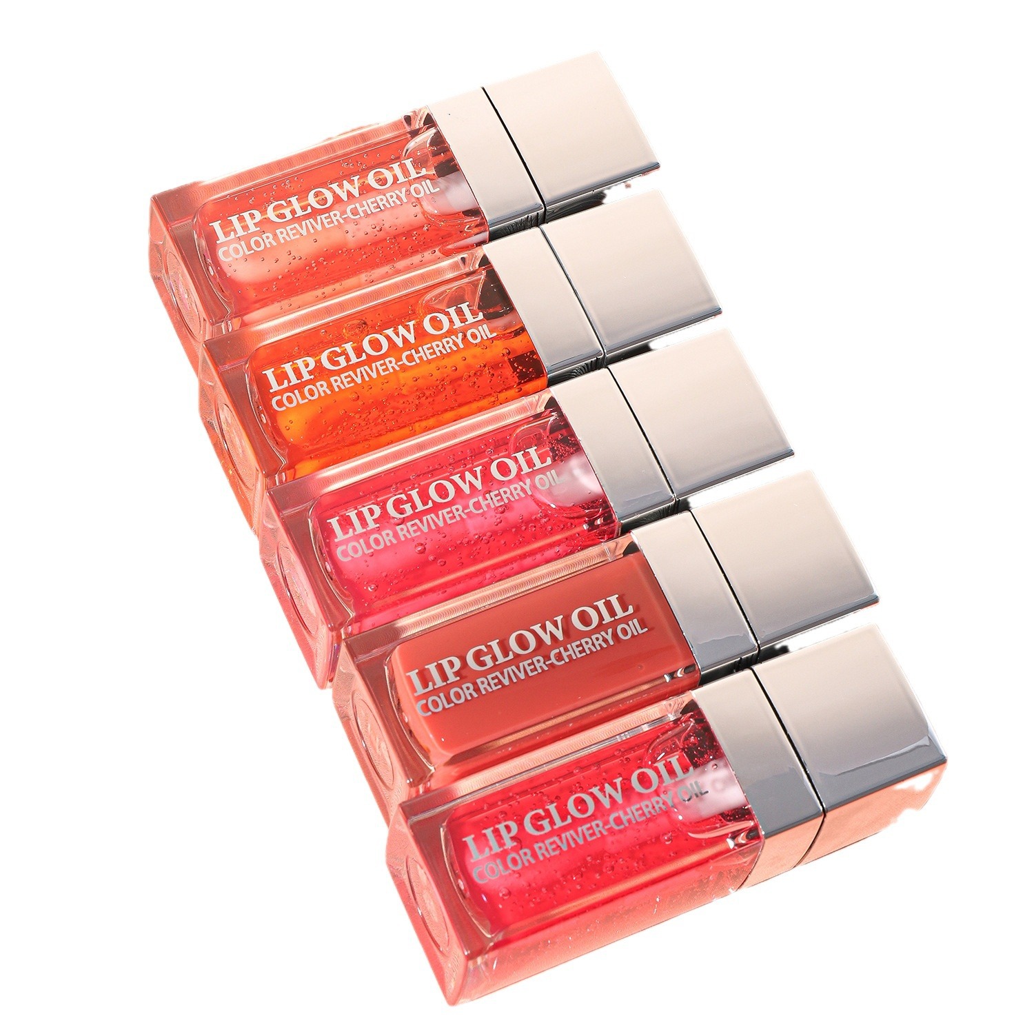 Vegan Non-sticky Hydrating Moisturizing Long Lasting Shiny Clear Glossy Lip Plumping Tint Lip Oil Lip Gloss
