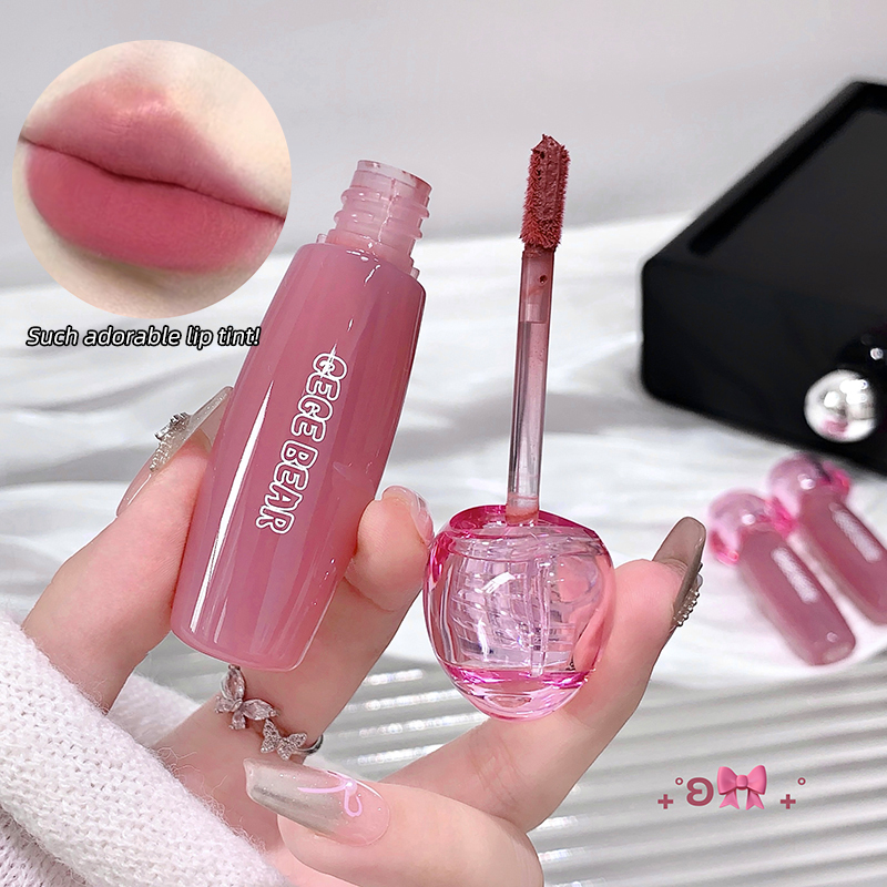 Gegebear Ice Gloss LVRES Cream Velvet Mist Lip Mud Matte Smooth Smooth and Brightening Lip Gloss OEM/ODM Available