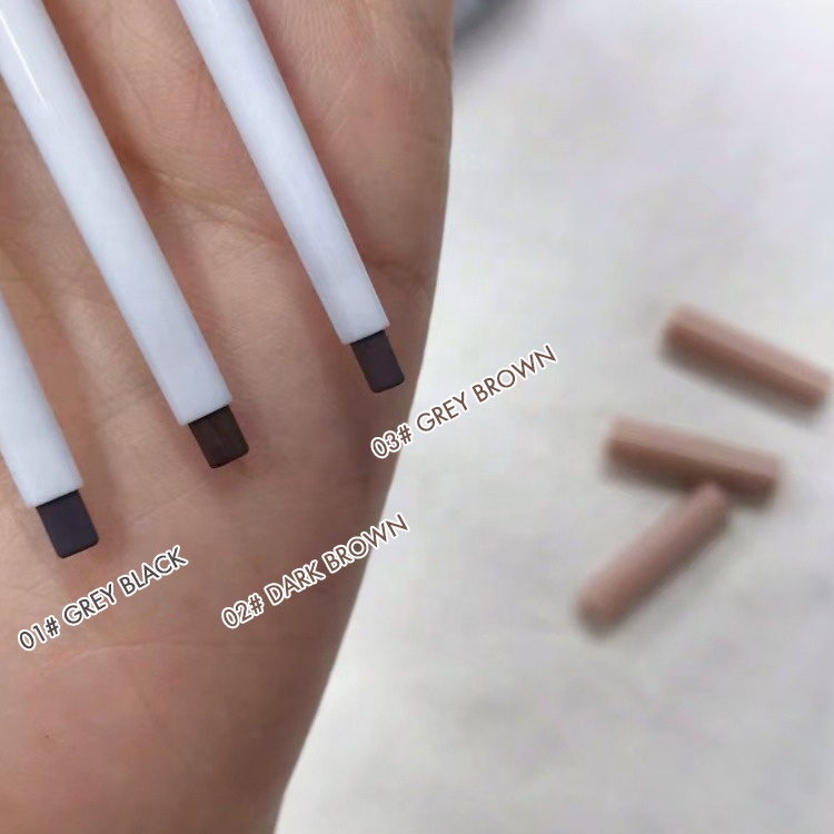2 in 1 Eyebrow Pencil WIth Brush Waterproof Long-Lasting Natural Eyebrow Pencil