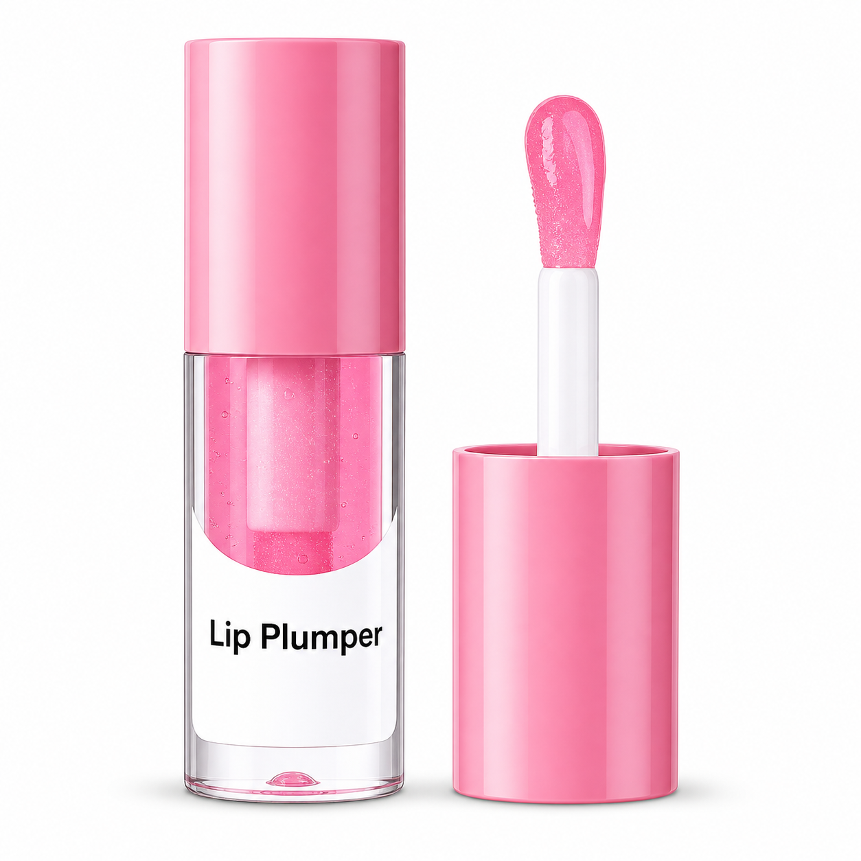 Private Label Hydrating Lip Plumper with Shea Butter Moisturizer Liquid Non-Sticky Lip Oil Organic Wholesale Bulk OEM/ODM