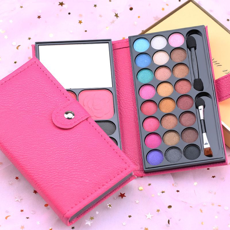 High Quality 33-Color Custom Eyeshadow Palette Waterproof Luminous and Metallic Finish for Dark and Fair Skin Tones