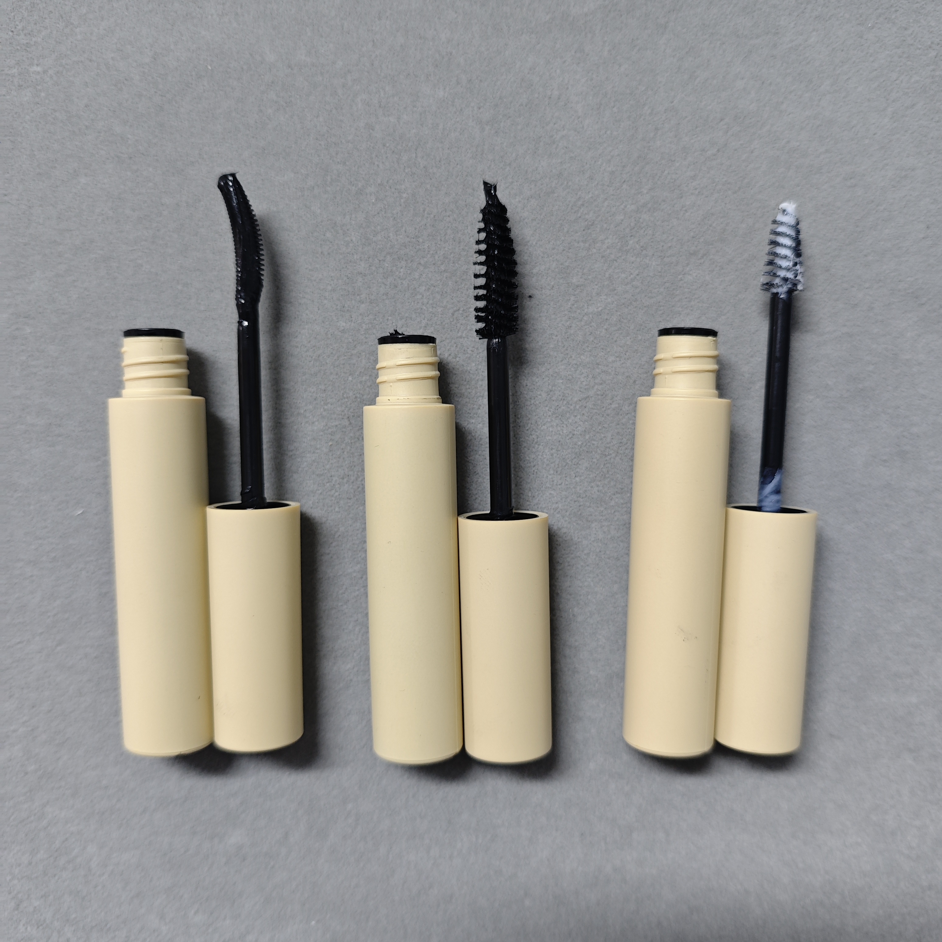Different Applicator Beige Mascara Tube Waterproof High Quality Mascar With Private Label