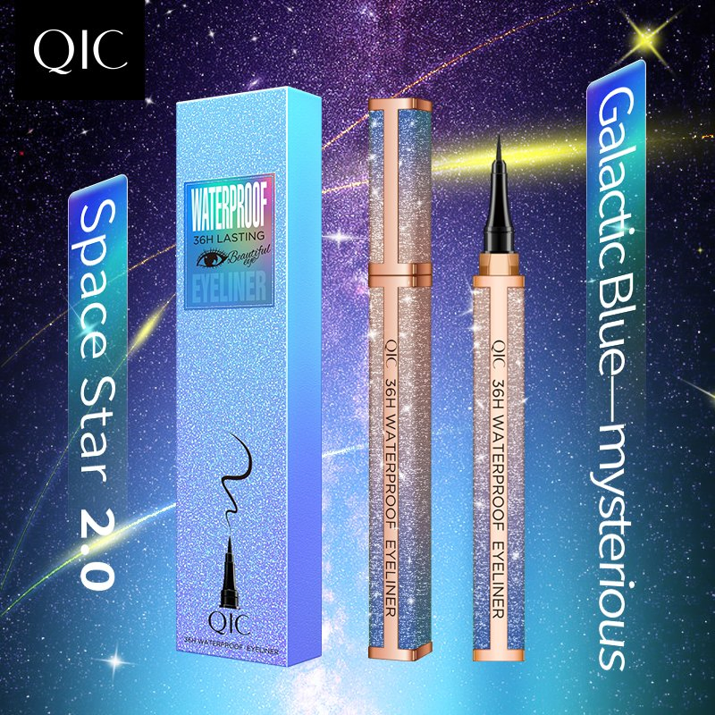 OEM Gold Diamond Color Star Shiny Eyeliner Waterproof Eyeliner for Makeup