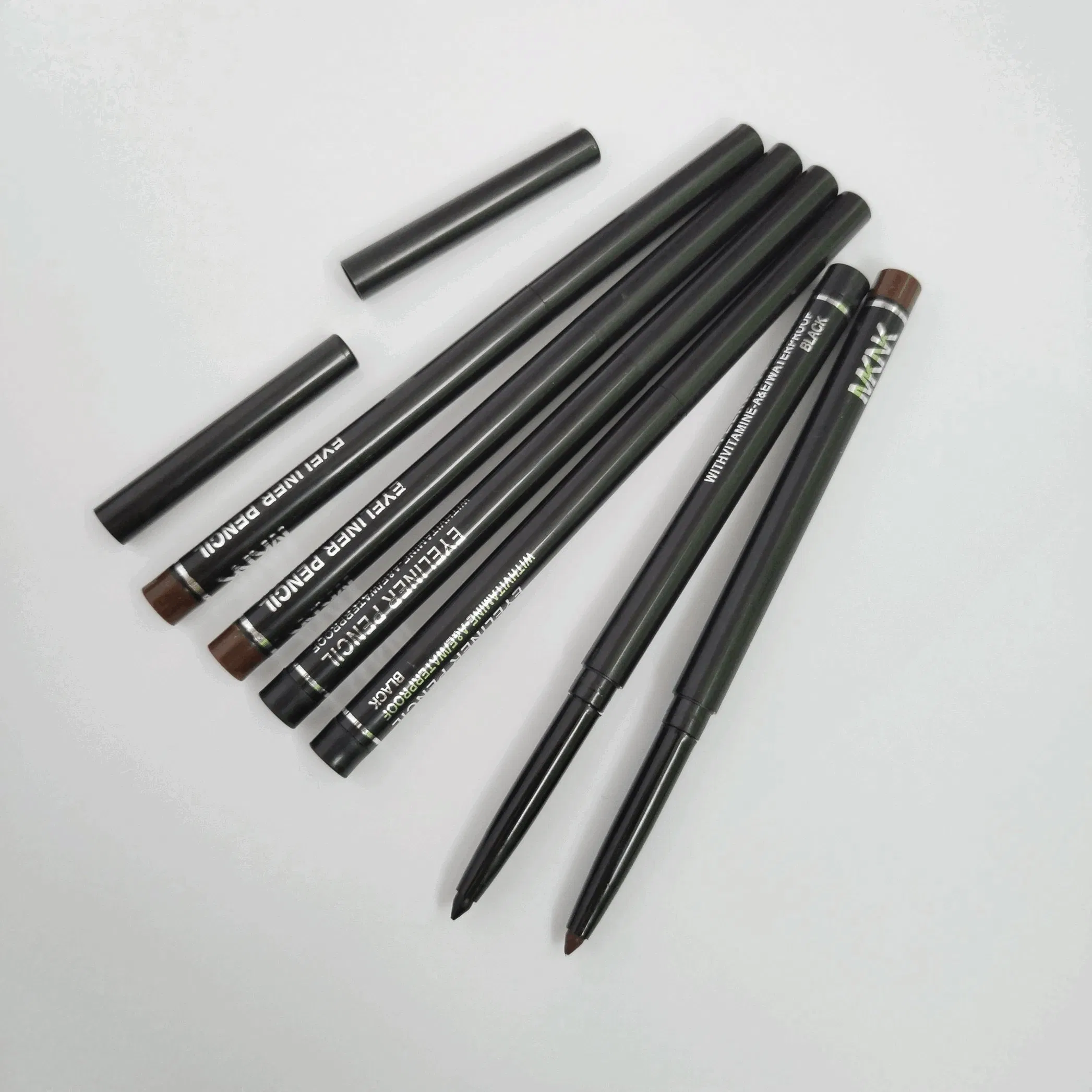 Satin Finish Eyeliner Pencil Provides Subtle Sheen Without Glitter Transfer Resistant Formula
