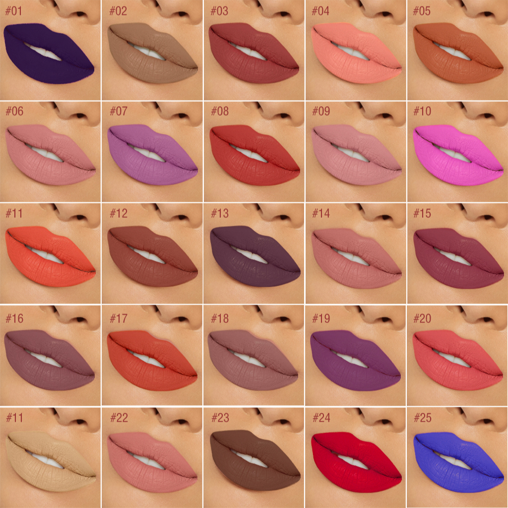New Product Create Your Own Matte Lip Stick Brand Waterproof Vegan Makeup Private Label Liquid Lipstick