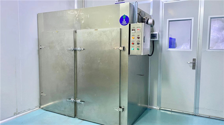 Disinfecting and sterilization process for cosmetics manufacturing safety compliance