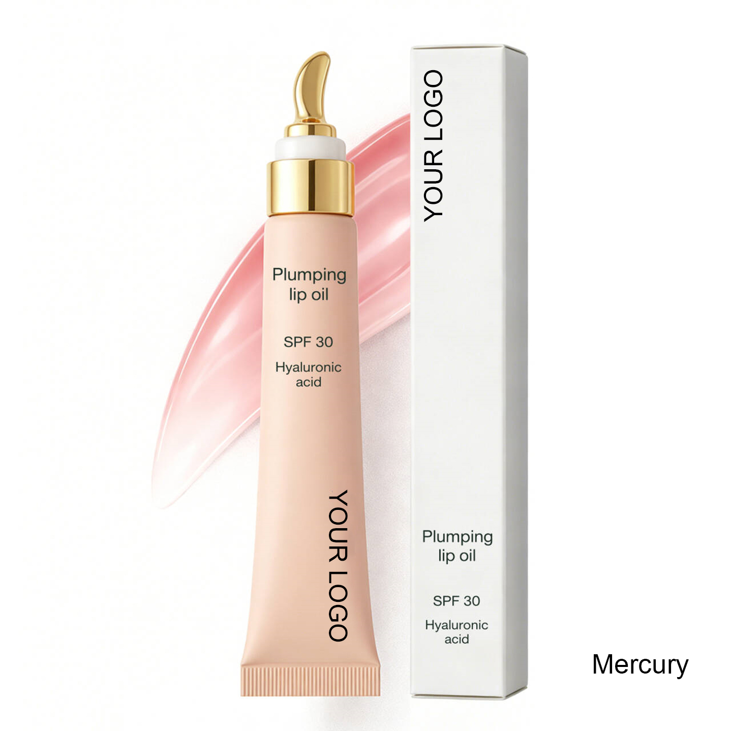 Vegan Long Lasting Lip Plumper Oil Hyaluronic Acid Lip Plumper Extreme Private Label Glossy Lipgloss Plump