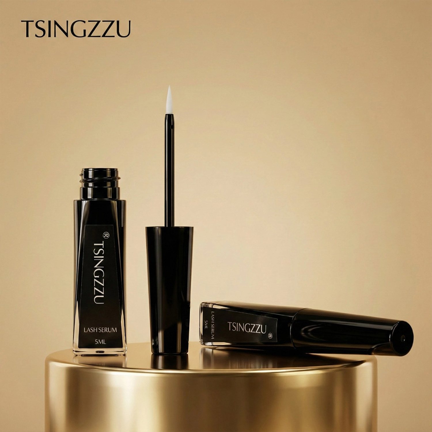 Concentrated Lash And Brow Serum Treatment Mascara For Brows And Lashes With Keratin Biotin Protein