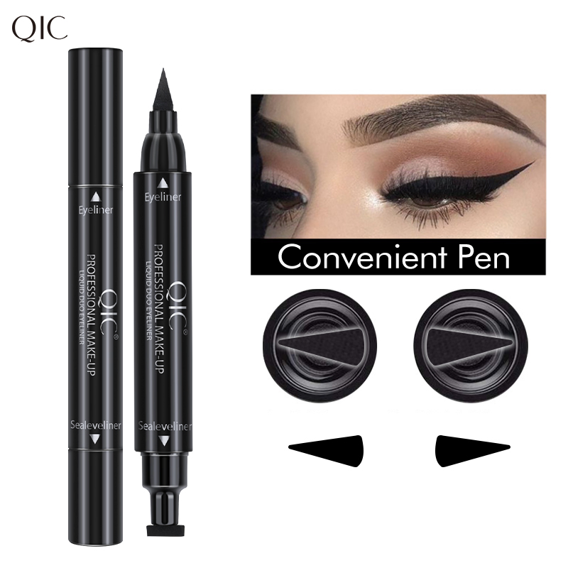 Customizied Color Eyeliner Lasting Waterproof Quick Drying Cotton Core Eyeliner with Stamp