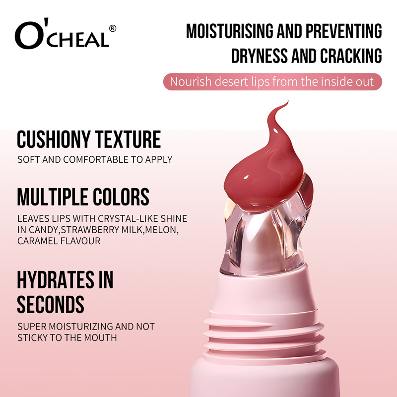 Gentle Moisturizing Lip Volumizing Hydrating Gloss Lip Glaze Water Mirror Long-lasting Lip Gloss