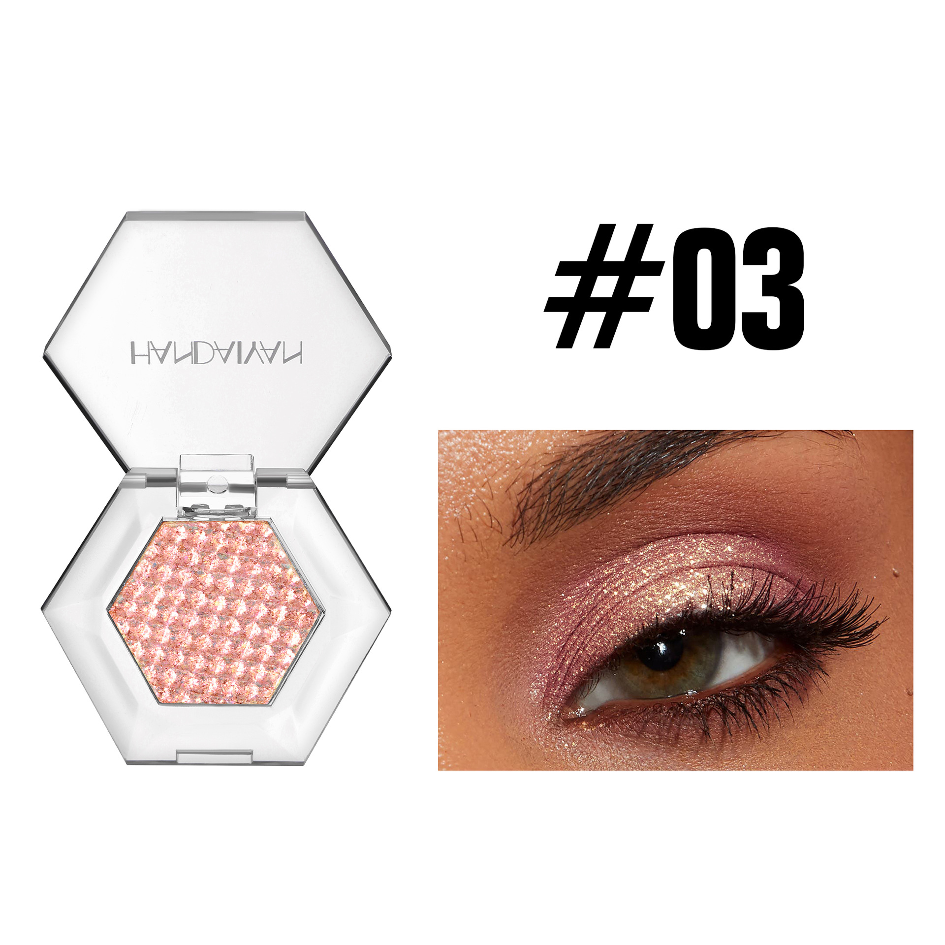 Wholesale Shimmer Glitter High Pigment Powder Pressed Eyeshadow Palette Waterproof Vegan Make up Cosmetic Eyes Shadow