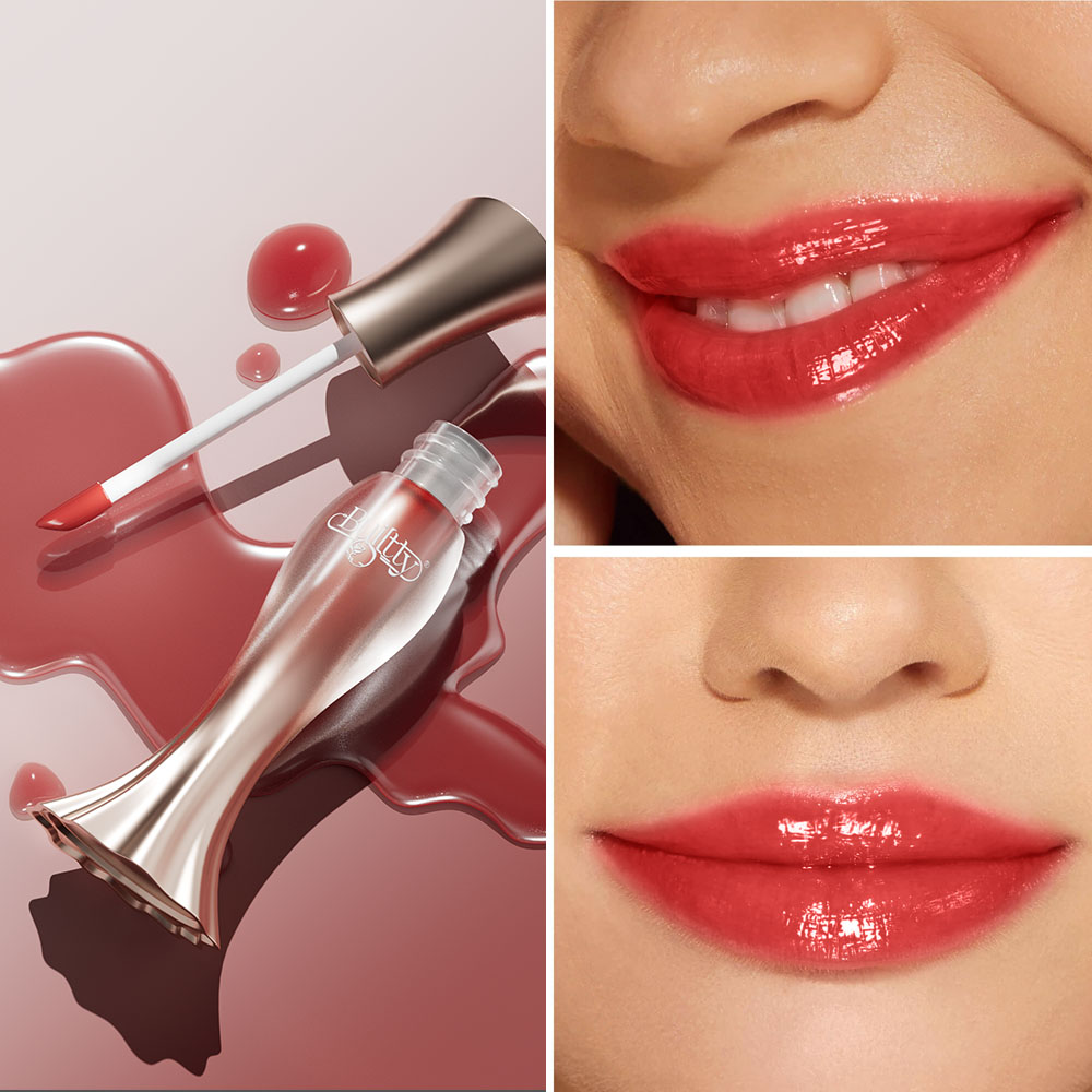 New 2024 Nude Natural Color Lip Gloss Plumper Your Logo Private Label Vegan Lip-plumper