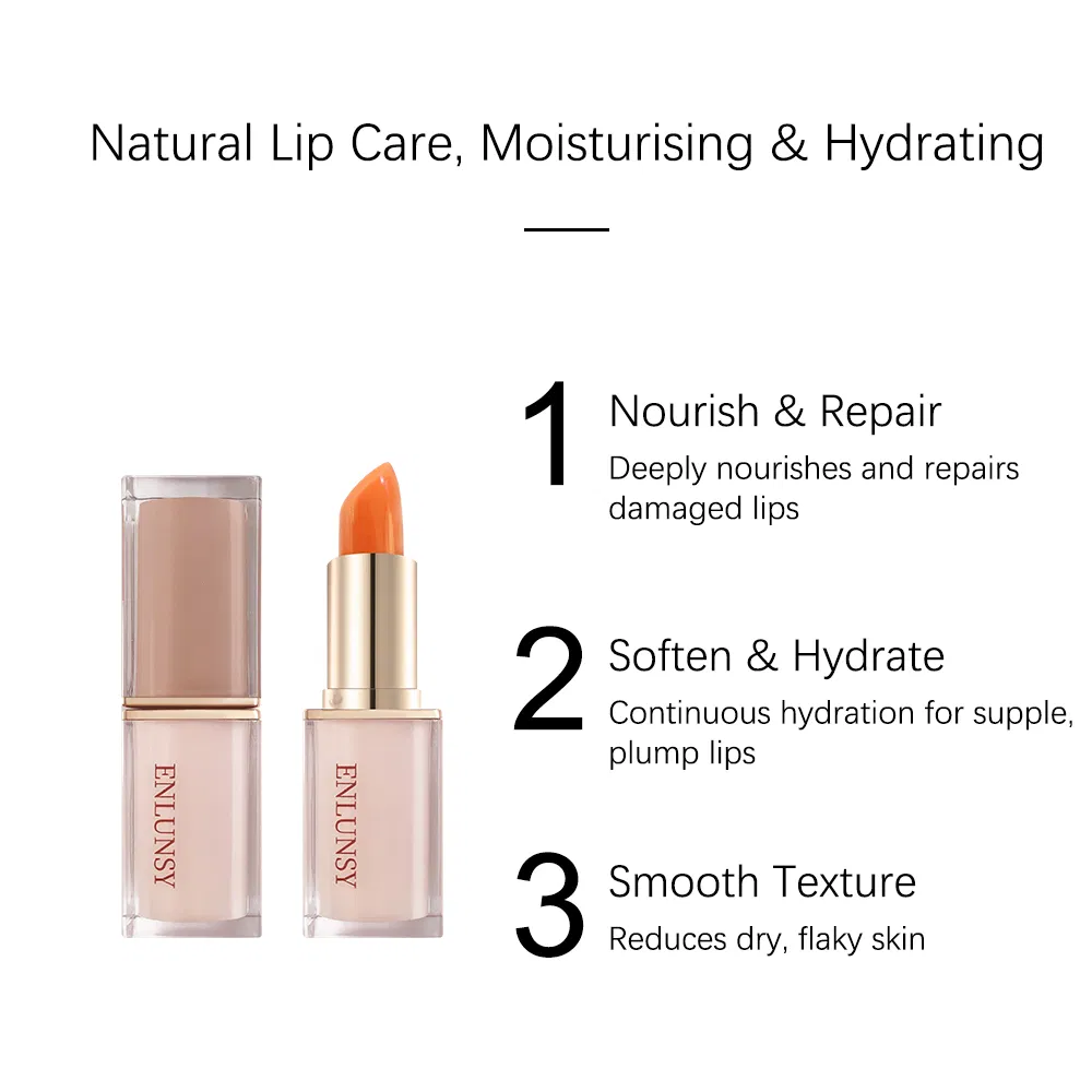 Private Label Warm Soft Glow Orange Lip Balm OEM ODM
