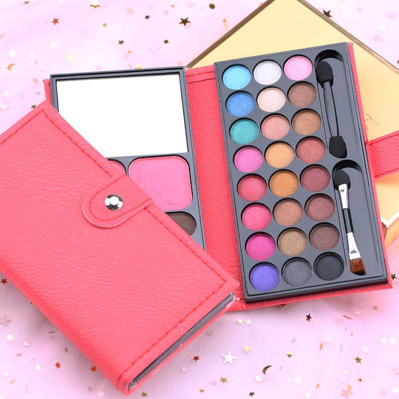 High Quality 33-Color Custom Eyeshadow Palette Waterproof Luminous and Metallic Finish for Dark and Fair Skin Tones