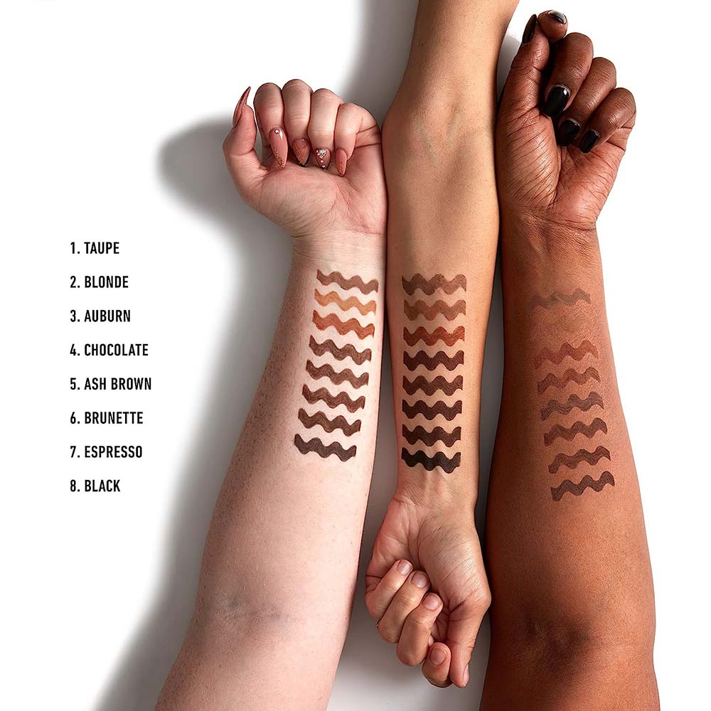 Private Label Bark Brown Waterproof Double Head Eyebrow Pencil