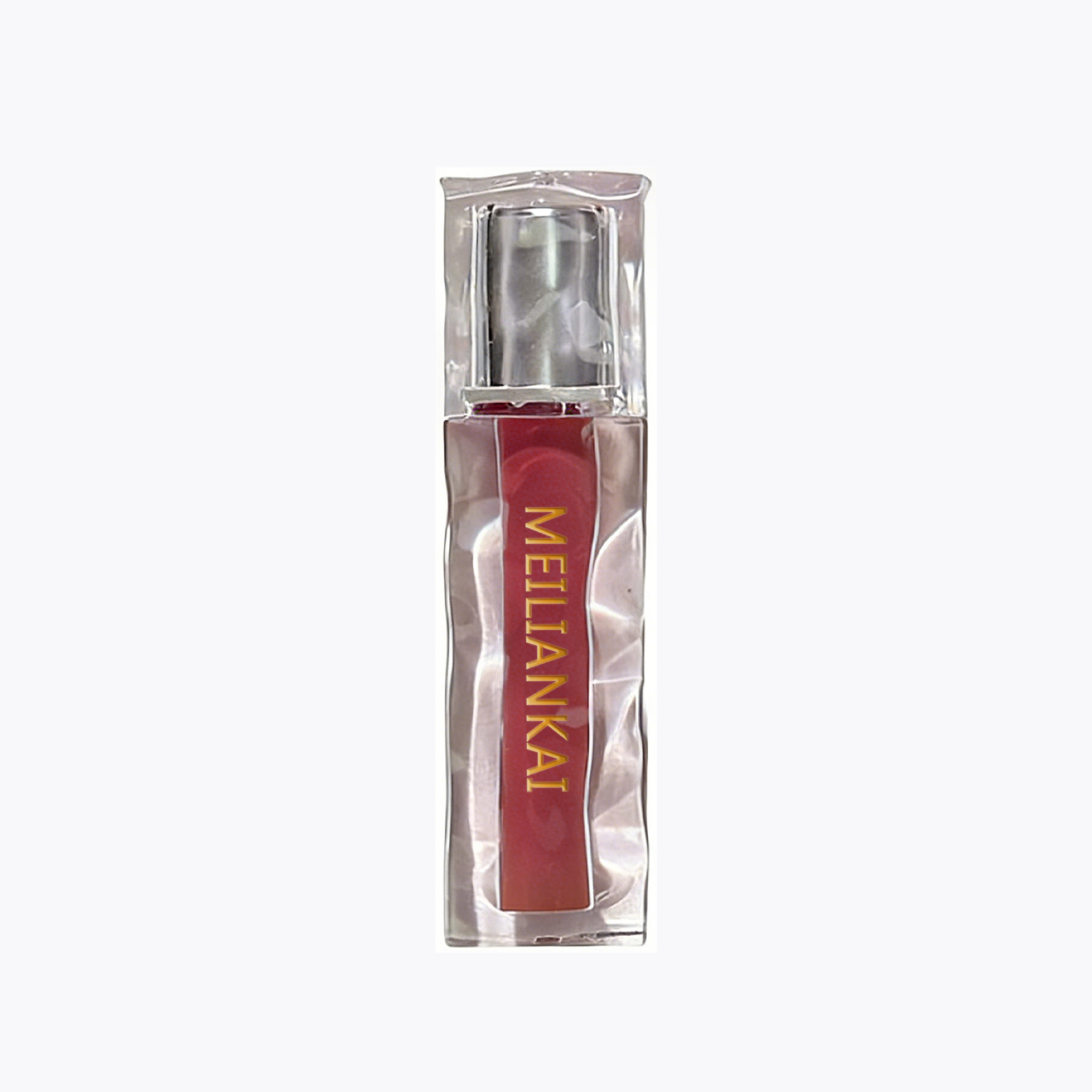 MEILIANKAI Cross-Border Wave Lip Gloss European American Mirror Moisturizing Multivitamin Regular Size Easy Apply Lipstick Stock