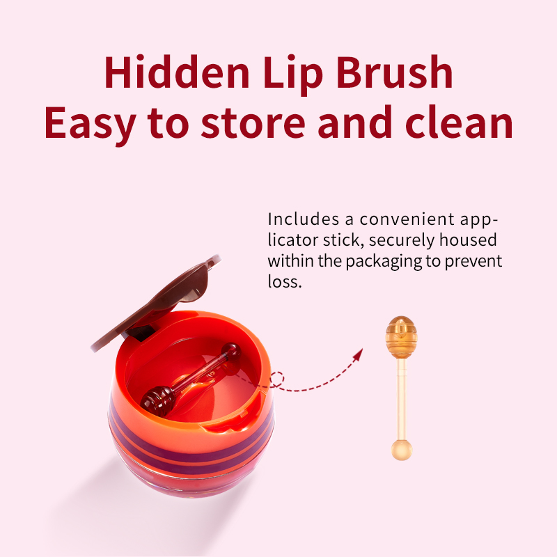 OEM Vegan Organic Chapstick Gently Smooth Soften Hydrate Tint Cherry Lips Balm
