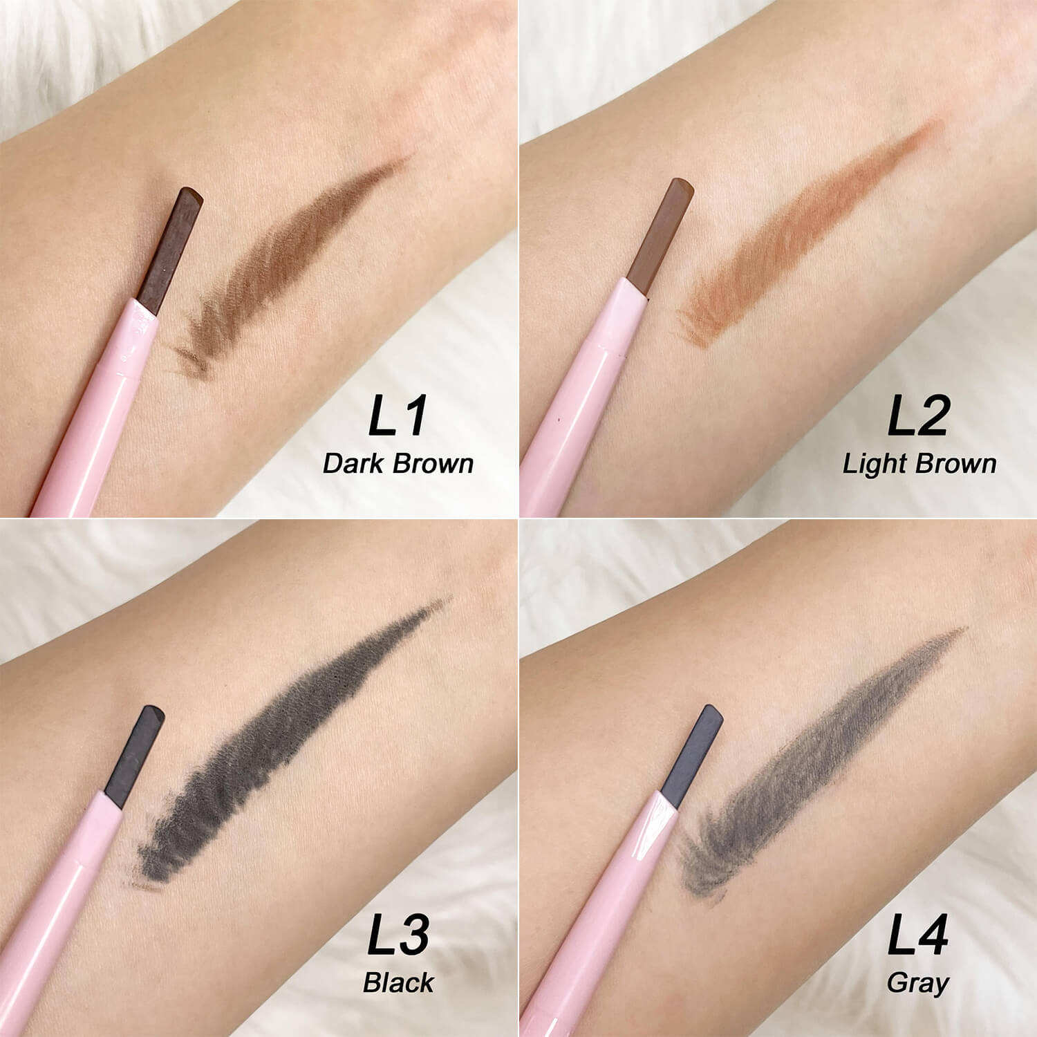 Bulk Eye Brow Pencil Wholesale Permanent Eyebrows Tint Long Lasting Brow Pencil Private Label Eyebrow