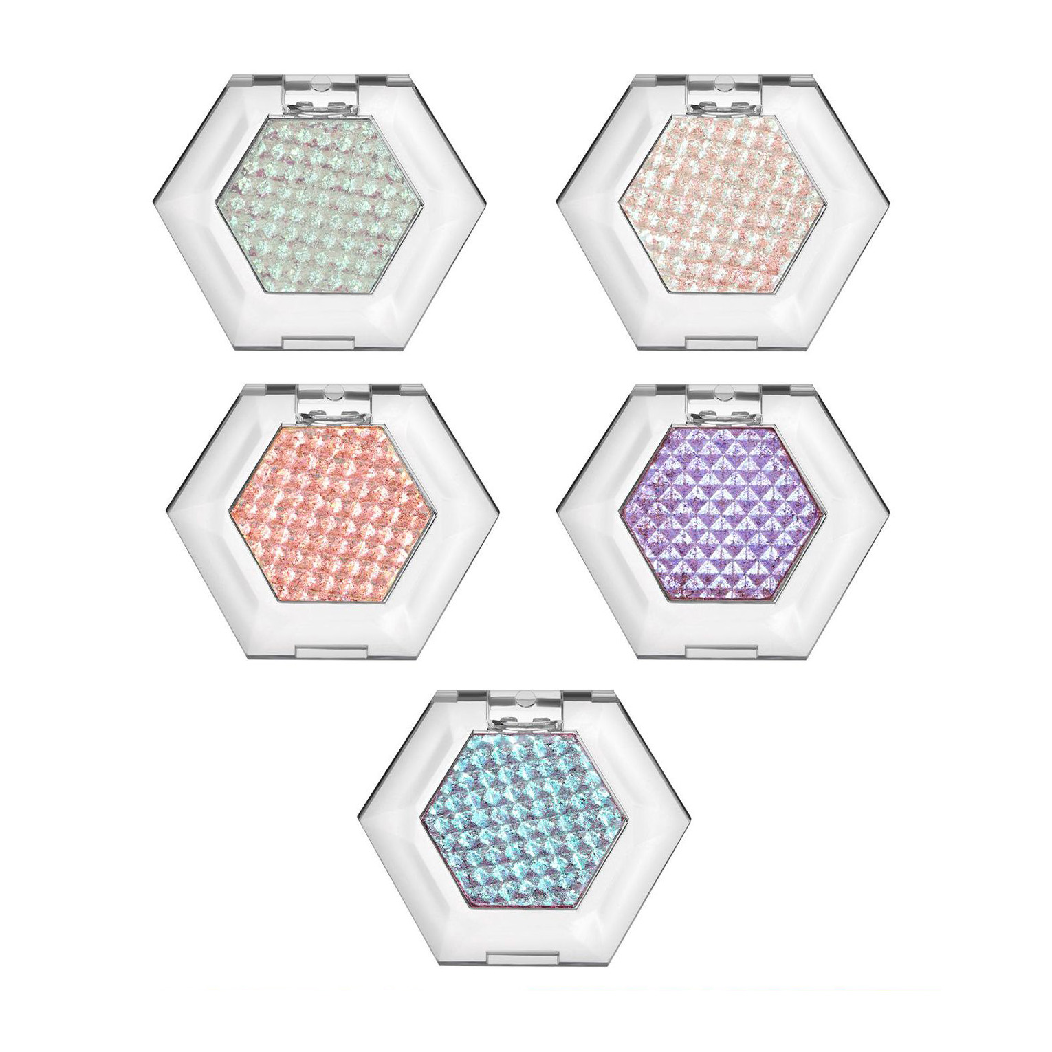 Wholesale Shimmer Glitter High Pigment Powder Pressed Eyeshadow Palette Waterproof Vegan Make up Cosmetic Eyes Shadow
