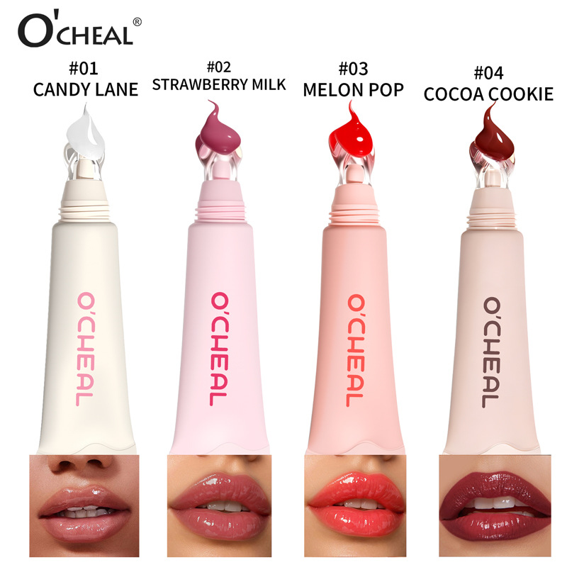 Gentle Moisturizing Lip Volumizing Hydrating Gloss Lip Glaze Water Mirror Long-lasting Lip Gloss