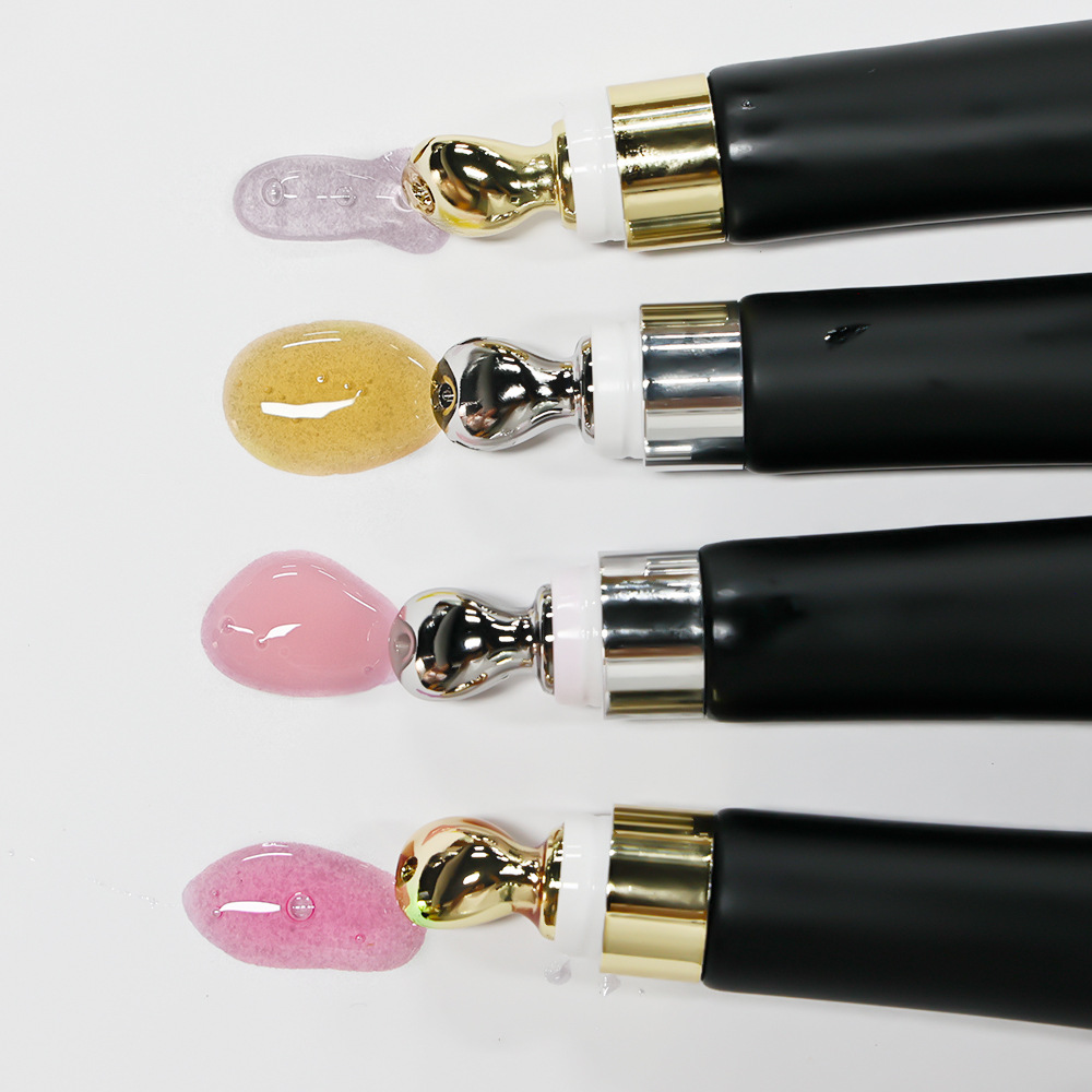 Vitamin E Lip Gloss Long-Lasting Hydrating Moisturizing Lip Enhancer and Plumper Squeeze Tube with Glossy Finish