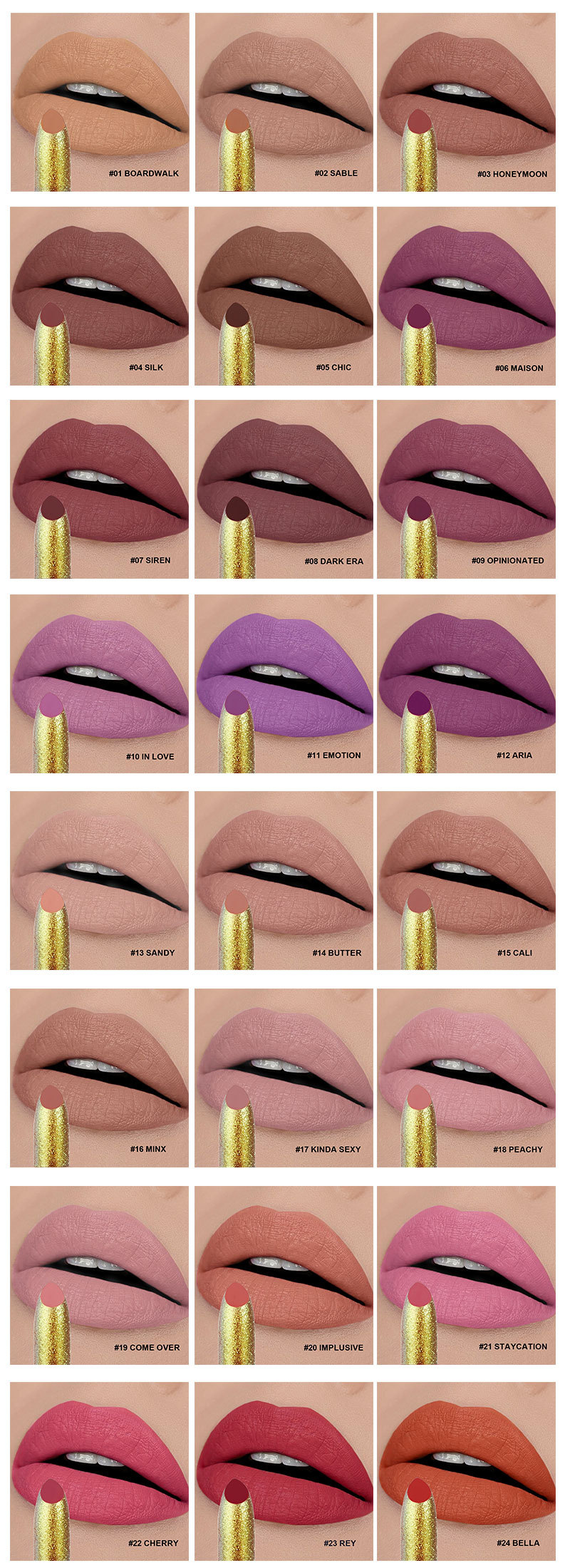 Lipstick Shades