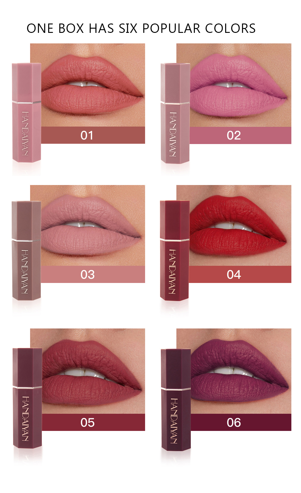 Matte Lipstick Display