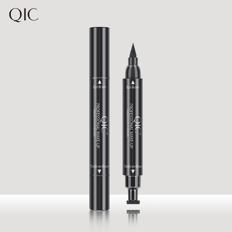 Customizied Color Eyeliner Lasting Waterproof Quick Drying Cotton Core Eyeliner with Stamp