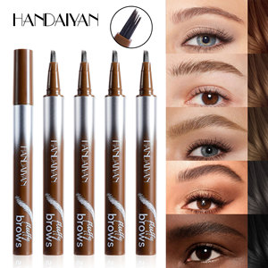 4D Microblading Eyebrow Pencil for Waterproof, Long-Lasting Brow Makeup