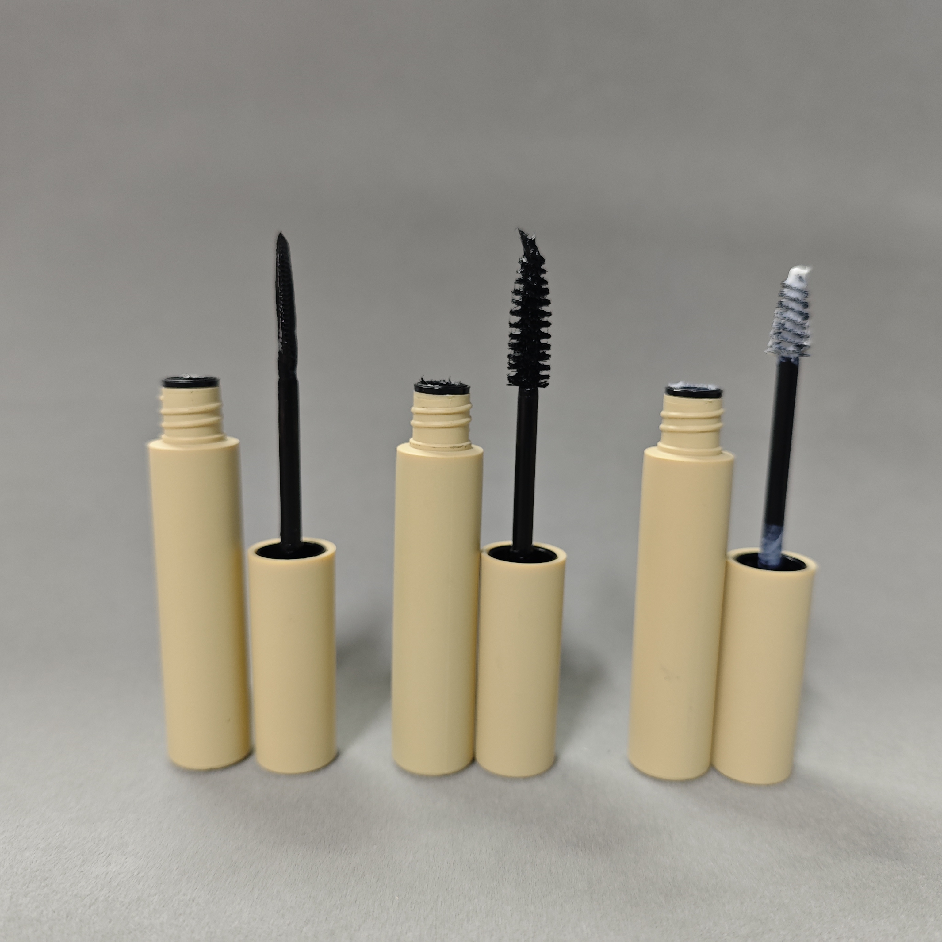 Different Applicator Beige Mascara Tube Waterproof High Quality Mascar With Private Label