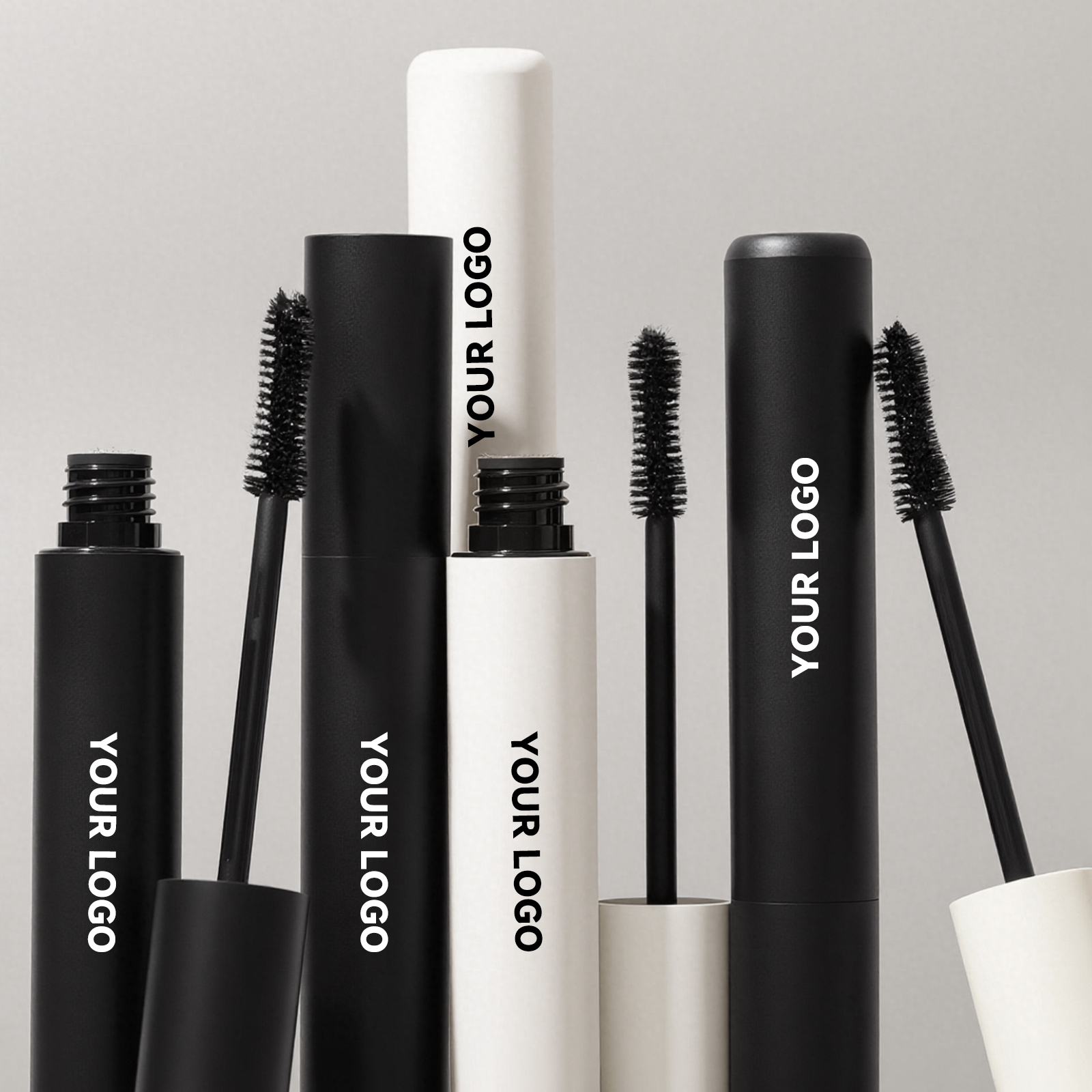Custom Logo Eye Makeup High Quality Volume Black Mascara New Vegan Waterproof Facial Private Label Mascara