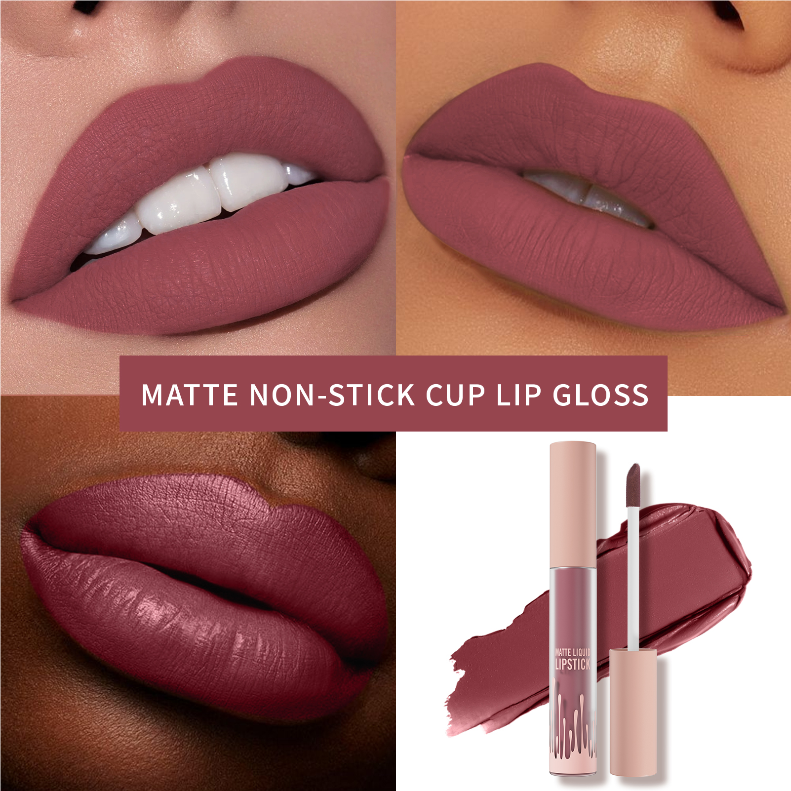 Lipstick Vendors Non-Stick Cup Waterproof Custom Matte Lip Stick Liquid Private Label Lipstick