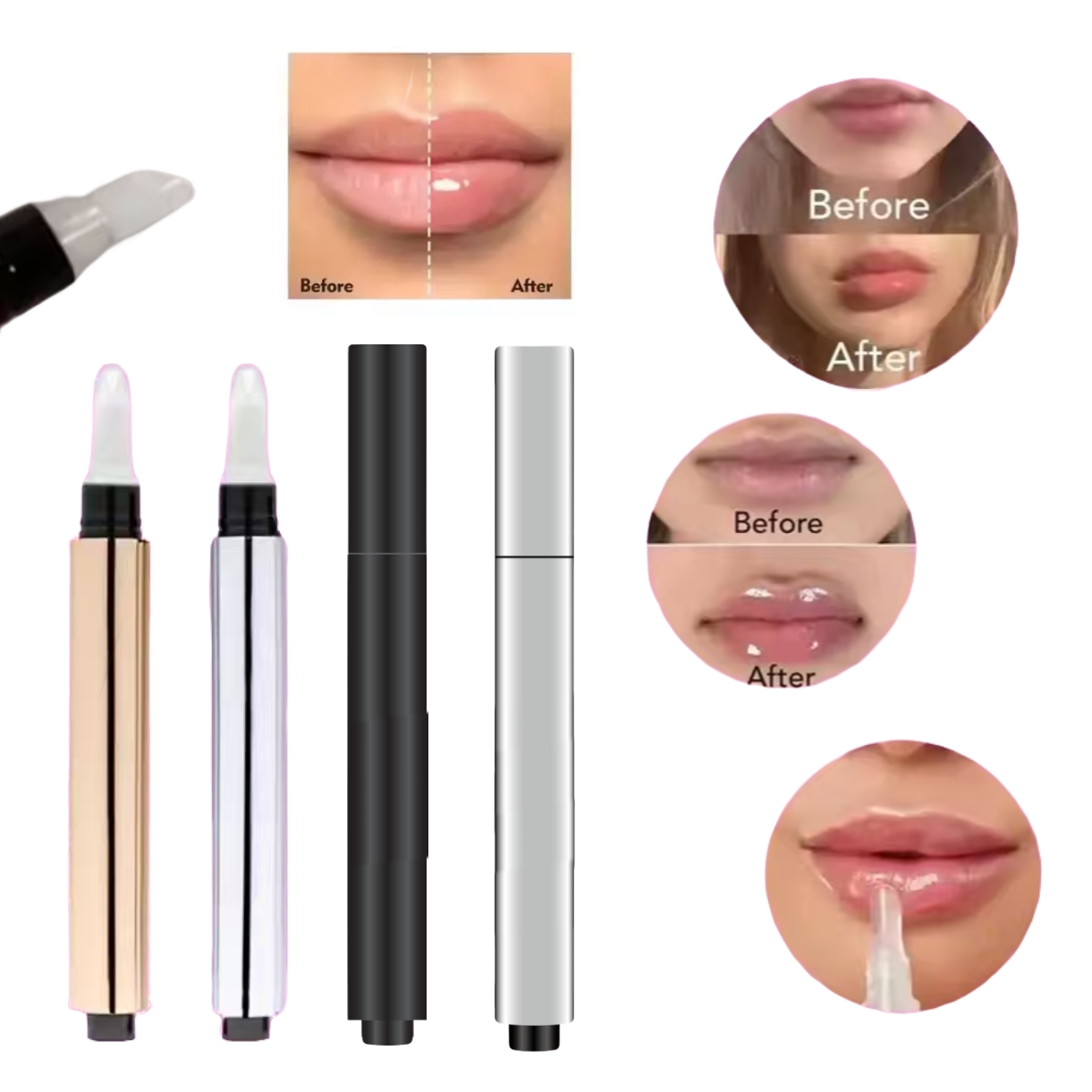 Hot Selling Cosmetics Product Lip Plumper Plumping Your Lips Pens Wholesale Private Label Lip Cosmetics Product