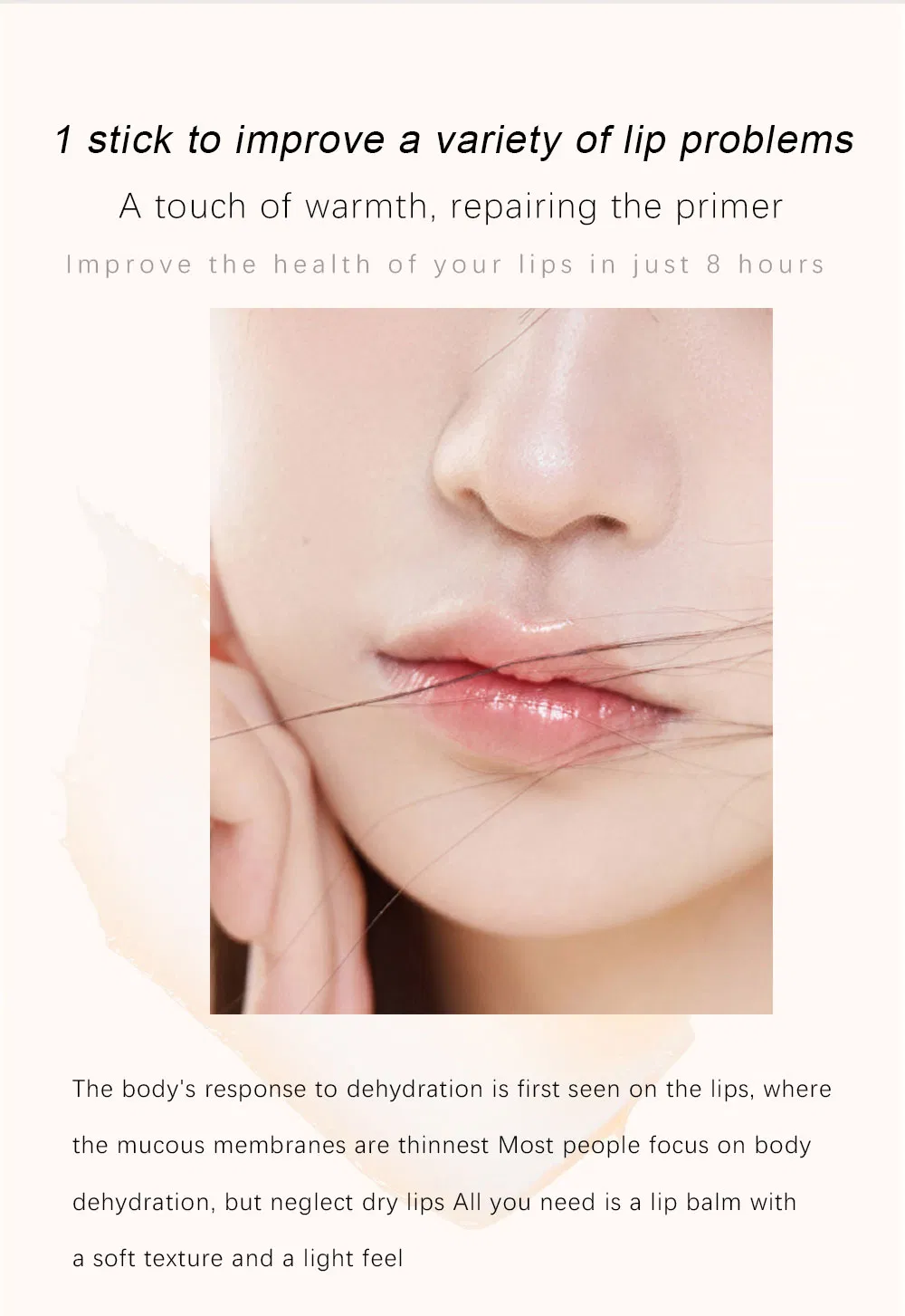 Soft Glow Warm Lip Balm Detail