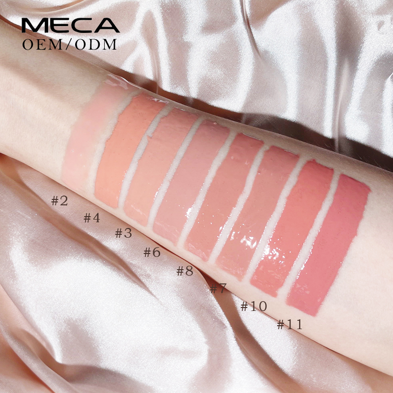 New Lip Makeup China High Quality Thick Non Sticky Moisturizing Mirror Glossy Popular Nude Lip Gloss