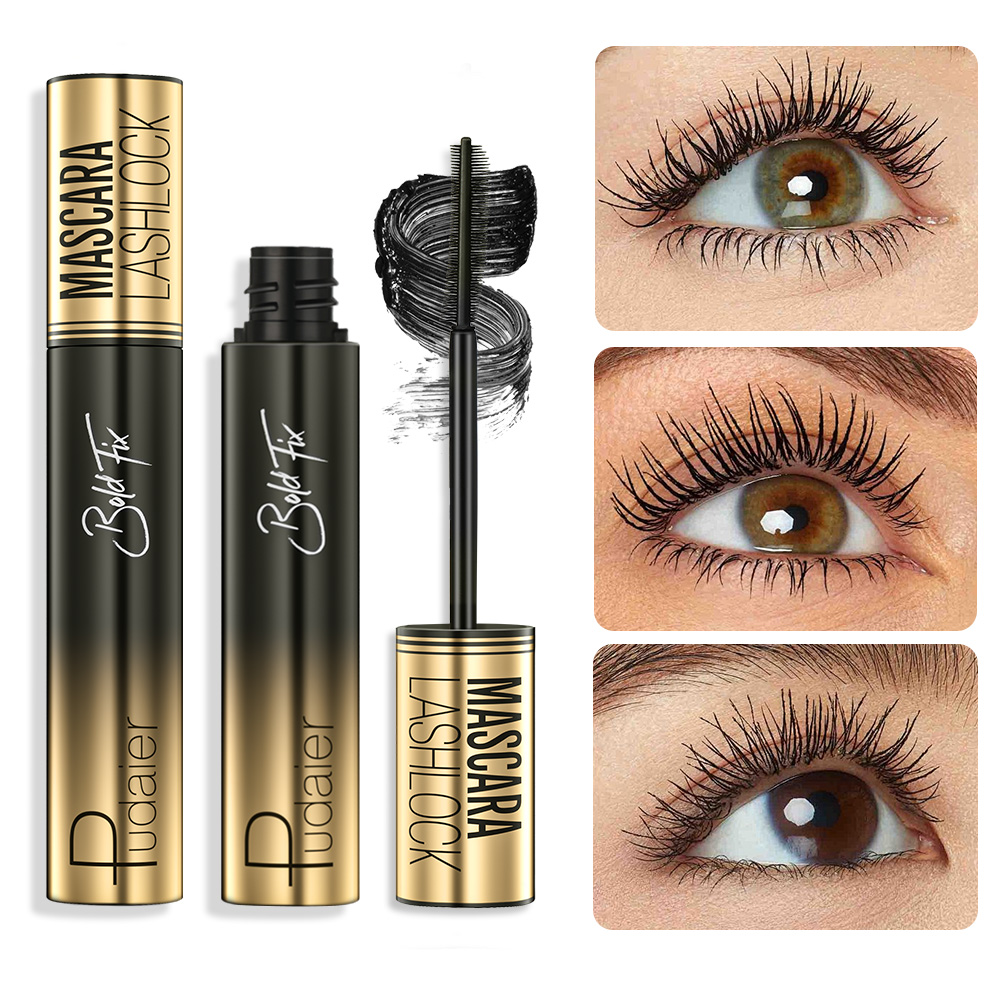 Private Label Lengthening Volumizing Fiber Black Mascara High Quality Mascara Private Label Long Lasting Eye Makeup