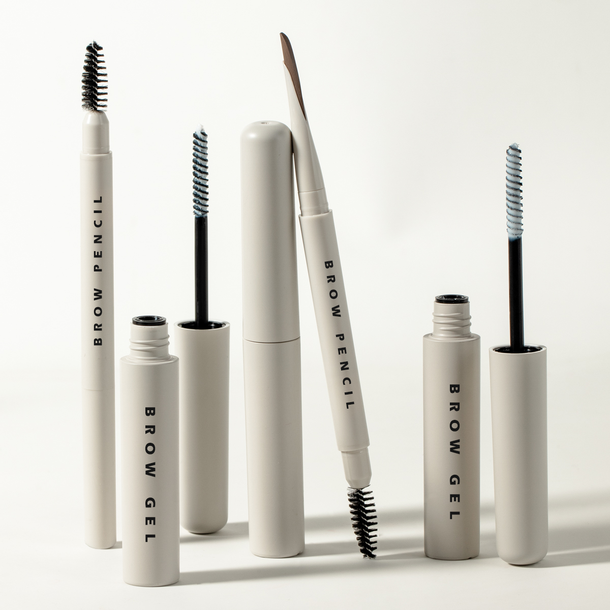 Eyebrow Design Vitamin E Moisturizing Eye Brow Shaping Kit Custom Logo Lasts All Day 3d Eye Brow Pencil and Gel Set in Box