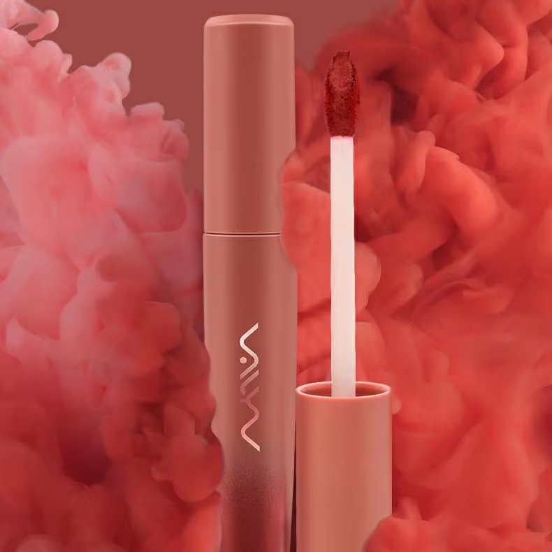 Velvet Silk Mousse Gloss Herbal Mineral Long-Lasting Vegan Lip Gloss High Pigment Non-Fading Matte Liquid Natural Makeup
