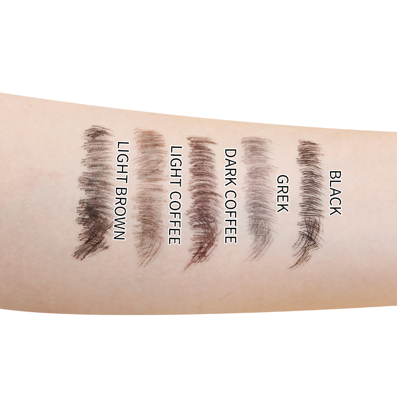 High Pigment Brow Pencil Lower Moq Vegan Eyebrow Pencil Waterproof 5 Colors Eyebrow Pencil
