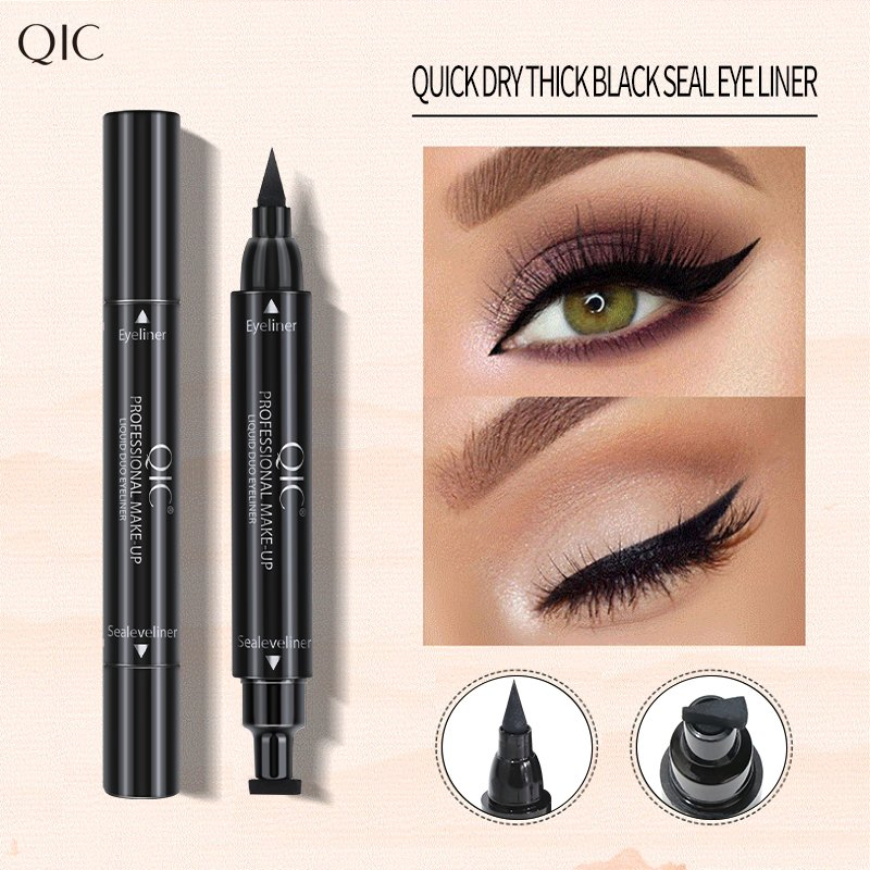 Customizied Color Eyeliner Lasting Waterproof Quick Drying Cotton Core Eyeliner with Stamp