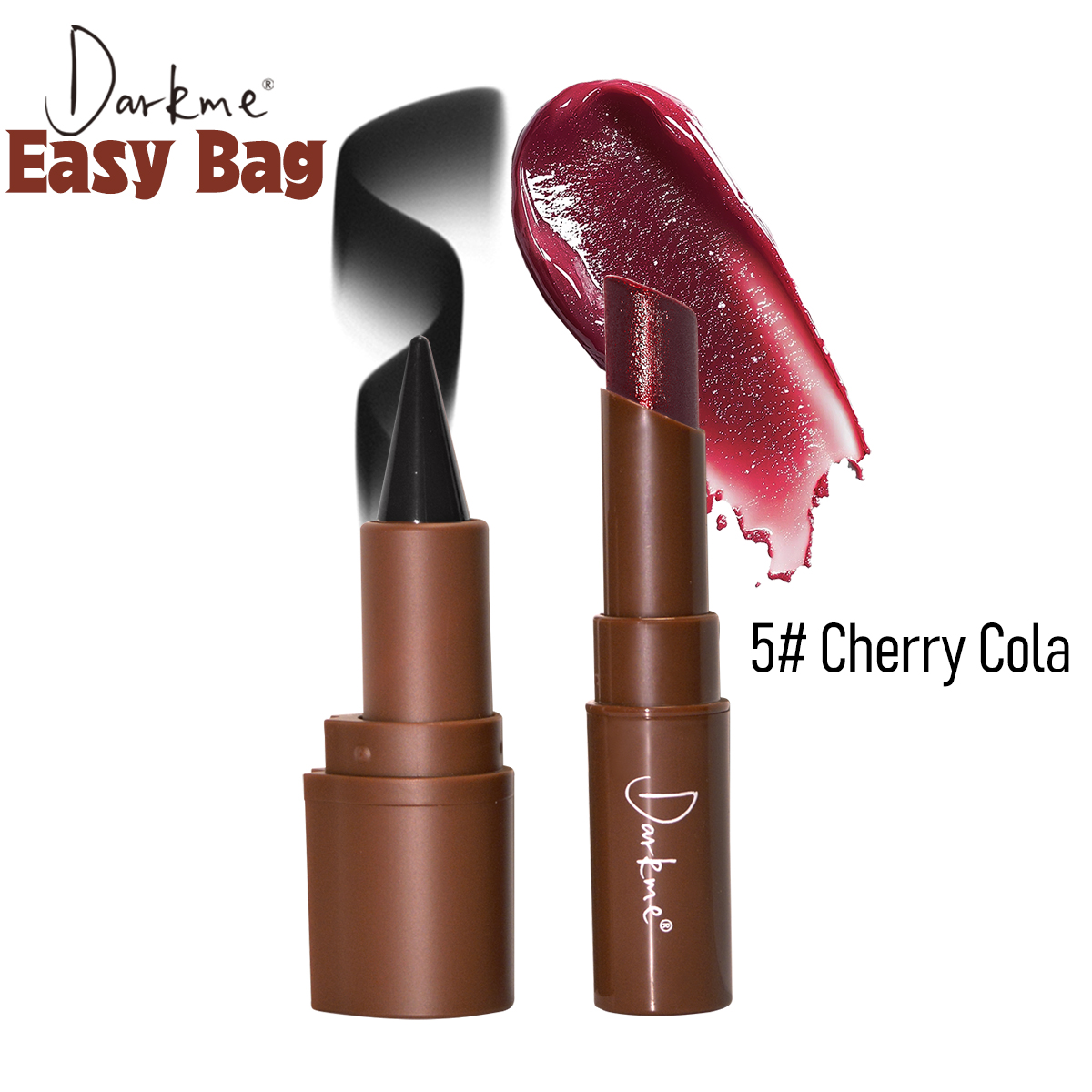 Darkme 2PCS Lip Combo Liner Shiny Lipstick Set Solid Lipgloss Easy Bag Herbal Lipstick Manufacturers in China