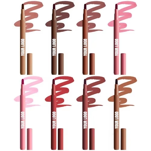 Cruelty-Free 12-Hour Wear Liquid Lip Liner Stain Waterproof Vegan Matte Lip Gloss Contour Stain