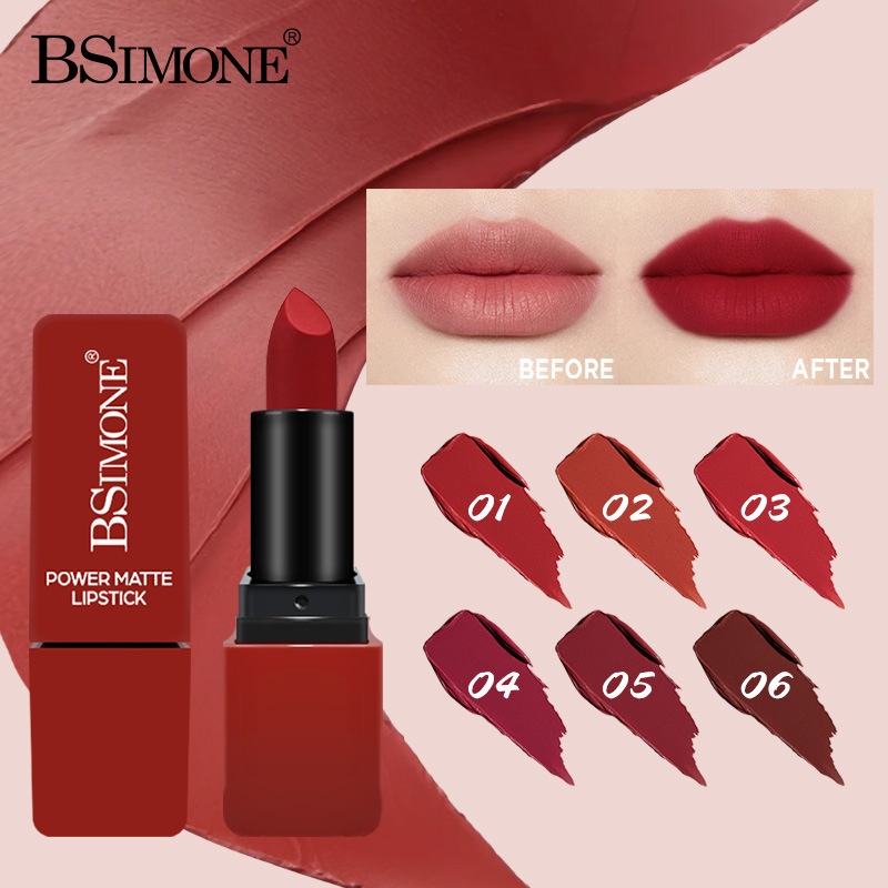 Cross-border Non-transferable Non-fading Silky Velvet Matte Lipstick Non-stick Cup High Color Rendering Long-lasting Beauty