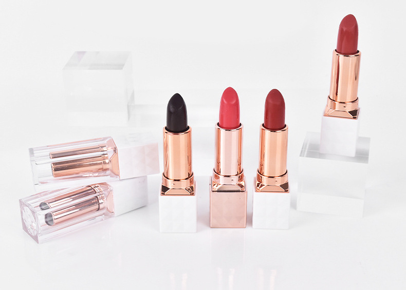 Customized Pessing Without logo Foreign Trade Polishing Matte Lipstick OEM Cross-border European and American Makeup