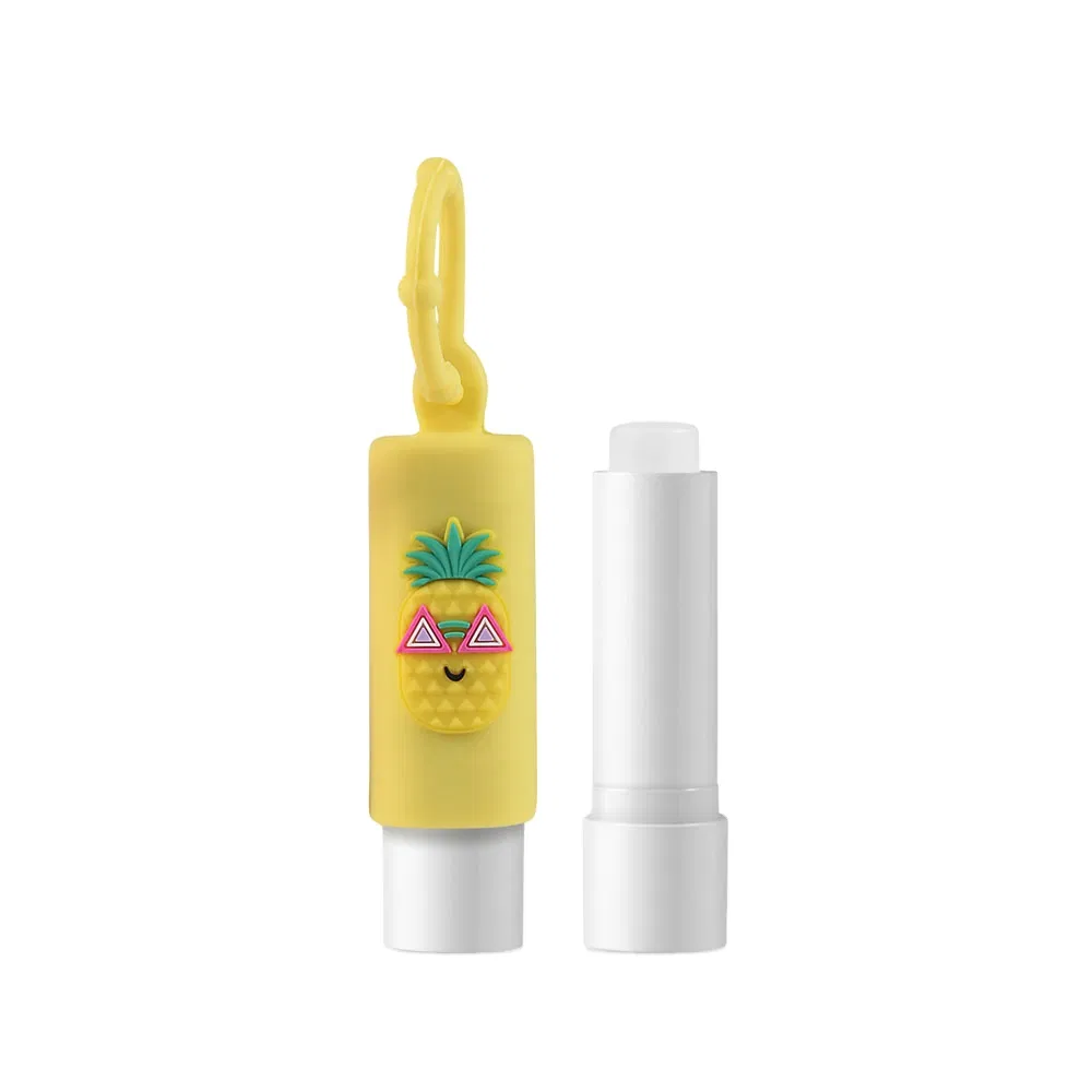 Color Changing Fruit Strawberry Glitter Natural Moisturing Vaseline Lip Balm Manufacture