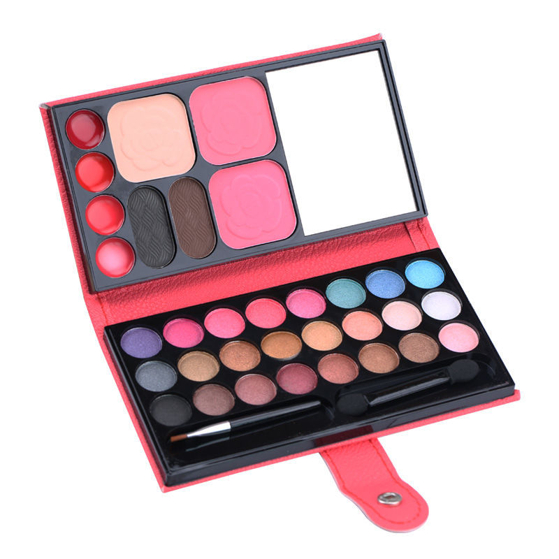 High Quality 33-Color Custom Eyeshadow Palette Waterproof Luminous and Metallic Finish for Dark and Fair Skin Tones