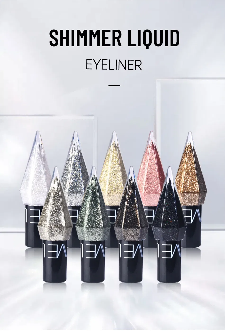 Fine Tip Mechanical Eyeliner Pencil Ensures Consistent Lines Without Need for Sharpening