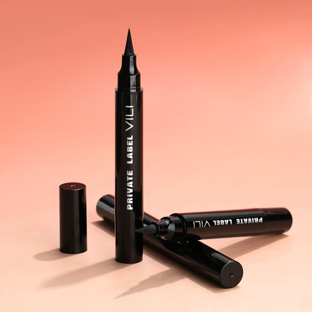 OEM Private Label Dual-Ended Spongy Triangular Head Eyeliner Waterproof Long Lasting