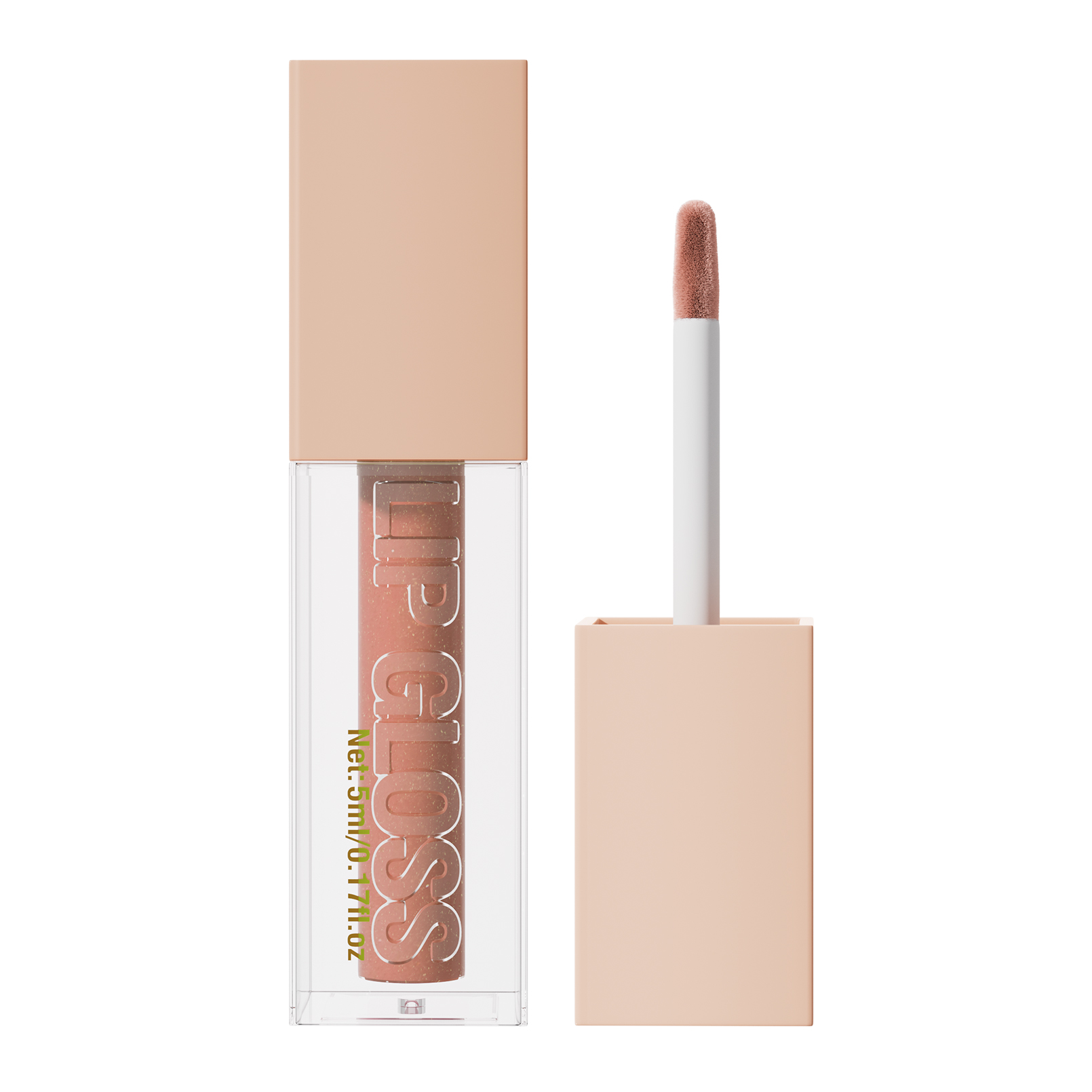 Slicks Mineral Long-Lasting Lip Gloss High Shine 5ml Waterproof Liquid Lipstick with Hyaluronic Acid