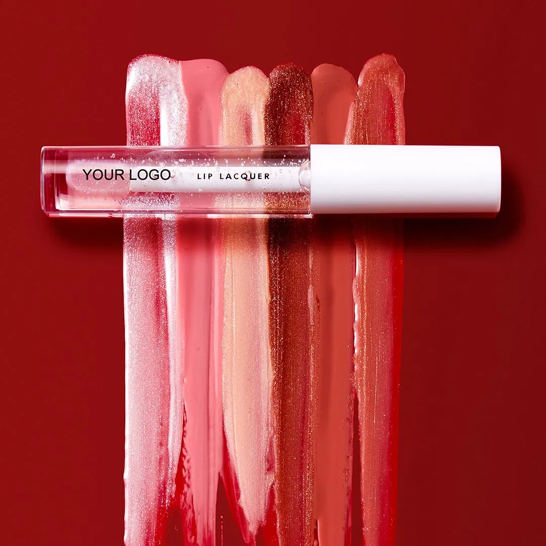 OEM Vegan Organic Nourishing Vitamins a E Lip Lacquer Private Label Shiny Lip Stain